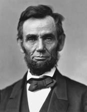 Abraham Lincoln, November 8, 1863.