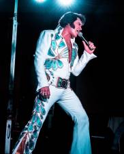 Elvis tribute artist Tim “E.”