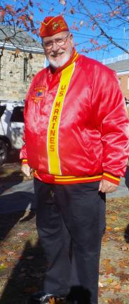 Community gathers to commemorate Veterans Day Gary Brink, Senior Vice Commandant