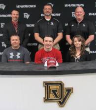 Senior safety Tyler Magee signs with Muhlenberg College