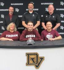 Senior wide receiver/cornerback Dylan Kelly signs with Fordham