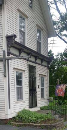 Peebles donates to Calling All Angels Calling All Angels posted the following on its Facebook site on June 17: "Here is a peek at the new building at 214 E Harford Street! (Notice the angel flag?) It's across from Pocono Interior and right next door to the Beveled Edge Frame Shop!"