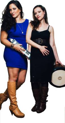EVA mixes traditional and contemporary folk music Nicole Zuraitis and Liz Simmons of EVA (Photo provided)