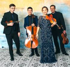 Milford. Balourdet Quartet coming to Grey Towers for concert