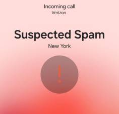 While your phone may warn you of some scam risks, not all calls get this warning message.