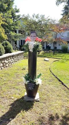 Tribute to Justice Ginsburg now at Soldiers and Sailors Memorial