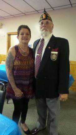 American Legion installs officers for the year to come Commander Richard Diaz and his wife, Pat
