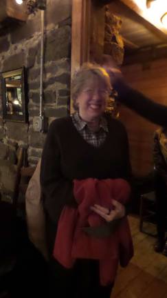 Bringing down the house Kathy Edwards, wife of musician Walter Edwards (Photo by Frances Ruth Harris)