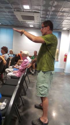 Don't stop the music, residents say Lee Raden (Photo by Frances Ruth Harris)