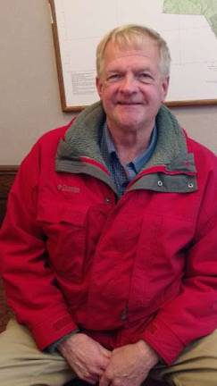 Pike's roads stayed a mess for days after Stella PennDOT's Pike County manager, Ken Thiele (Photo by Anya Tikka)