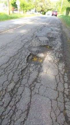 Courier wins LocalMedia Association award Photo by Frances Ruth Harris Just one stretch of Sawkill Road in need of repair.