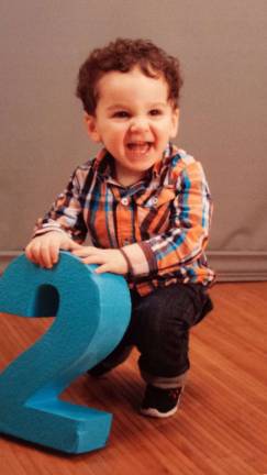 Oh Baby, it's Spring! Baby Photo Contest Photo, Hillary Saldana of Milford "I turned 2 and I can't be more happy."