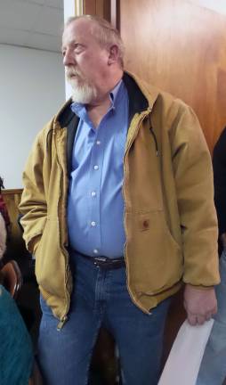 Tell us the worst: Public asks about new housing development proposed for Milford Don Quick, former township supervisor (Photo by Frances Ruth Harris)