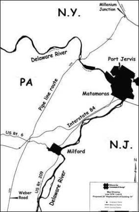 Pipeline work planned Pipeline work planned