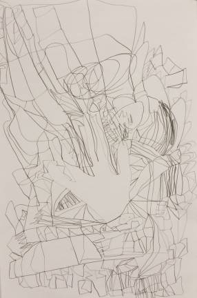 A friend in Daniel A drawing by Daniel Dascoli
