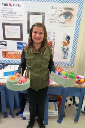 Fifth grade creative scientists Trinity Long.