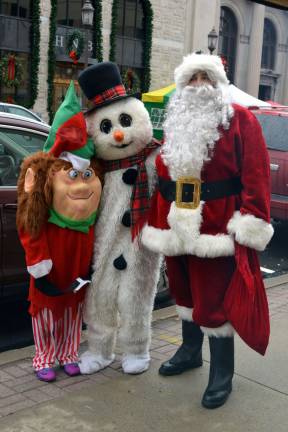 Honesdale's shops plan holiday open houses Elf, Frosty, and Santa await your visit downtown (Photo provided)
