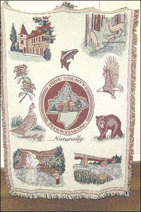 “Pike County
Naturally” coverlet available “Pike County
Naturally” coverlet available