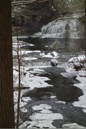 Pennsylvania wants students to know their watershed Hackers Falls, near Milford in the Delaware Water Gap National Recreation Area (Photo by Pamela Chergotis)
