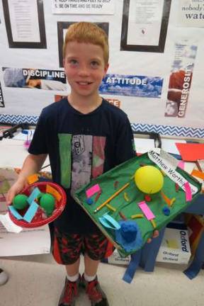 Fifth grade creative scientists Matthew Worthington.