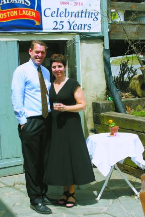 Waterwheel Café, at 25, savors the taste of success Nancie Simonet and husband Darren Fouse (Photo by Linda Fields)