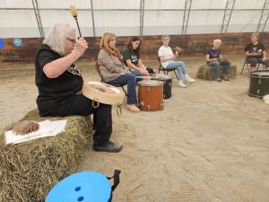 Participate in a meditative drum circle with fellow veterans and their families starting this February.