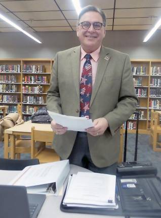 School board president Jack Fisher (Photo by Frances Ruth Harris)