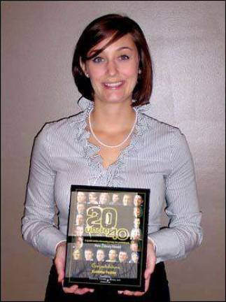 Foster named to Top 20 Under 40' Foster named to Top 20 Under 40'