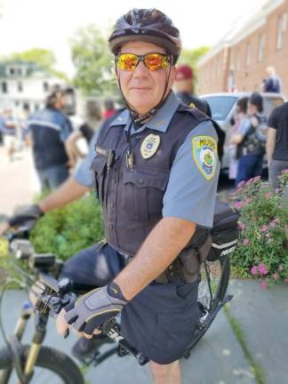 Milford Borough Police Chief Matthew McCormack (Photo by Ken Hubeny Sr.)