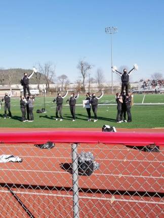 The DV cheerleaders (Photo by Kenneth Hubeny Sr.)