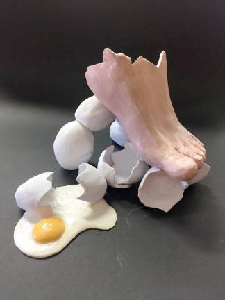 Walking on Eggshells by K. Nagrowski of Delaware Valley High School