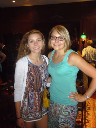 Baroque music at Grey Towers Among the mostly older crowd were Denah Hutzelmann, 16 and Amanda Hutzelmann, 21, both from Milford.