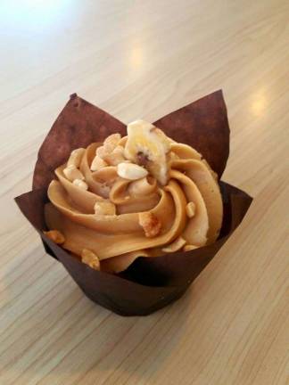 A sweet new addition to Milford Banana cake with banana filling and peanut butter frosting.