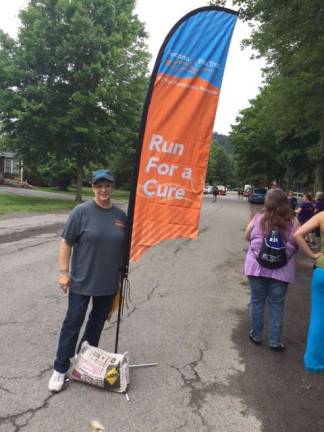 Not alone with Parkinson's anymore Marcia Guberman, founder, Pocono Fox Trot 5K for Parkinson’s Research (Photo by Marilyn Rosenthal)