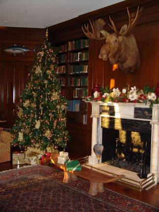 Grey Towers to host holiday programs, tours Christmas tree at Grey Towers (Photo provided)