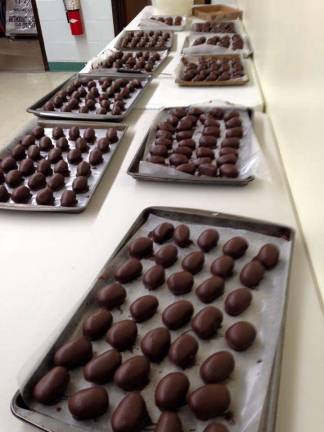Order your candy eggs The church's famous candy Easter eggs (Photo provided)