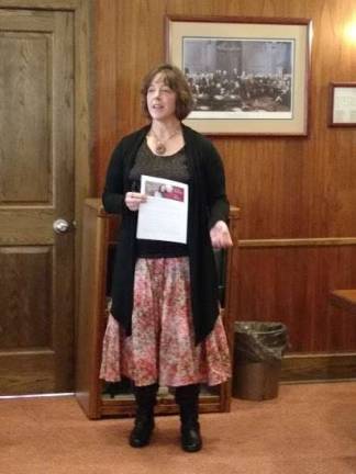 During the holidays, take a close look at your elders Robin LaDolce addresses the county commissioners (Photo by Anya Tikka)