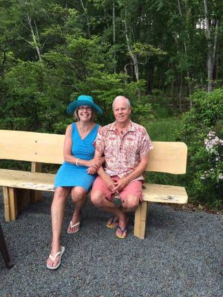 After world odyssey, a couple comes back home Barbara and Edson Whitney (Photo by Linda Fields)