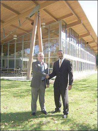 Pocono Center recognizes Pride Enterprises building donation Pocono Center recognizes Pride Enterprises building donation