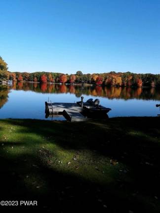 Enjoy the lake life from this waterfront home