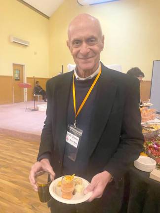 Michael Chertoff, former secretary of Homeland Security under former President George W. Bush, enjoying the evening