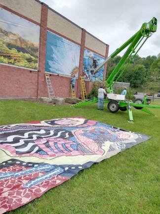 Honesdale Wall of art focused on illumination