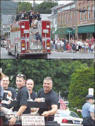 Milford turns out to hail its heroes of the diamond Milford turns out to hail its heroes of the diamond