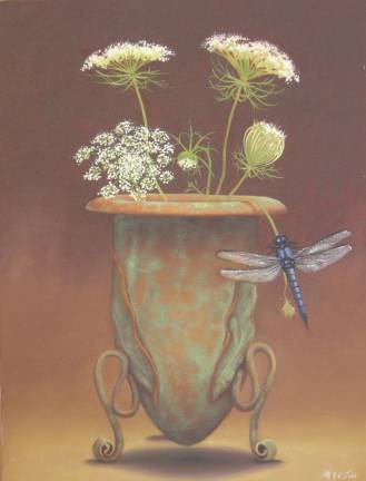 &quot;Zimmermann Copper Vessel with Dragonfly&quot; by Marie Liu