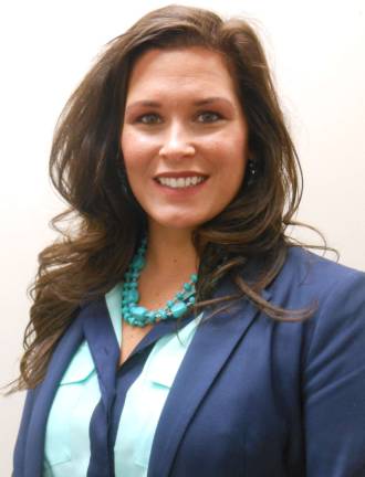 Moving up Bethany Samson Fine, the new human resources manager at Wayne Memorial Community Hospital (Photo provided)