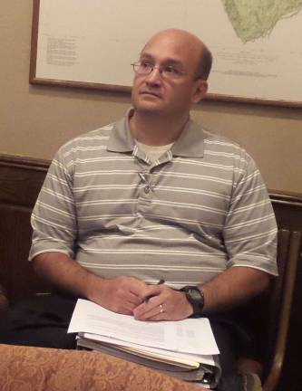 When roads stop being roads John Arcangelo, Senior Civil Engineer Manager with PennDOT (Photo by Frances Ruth Harris)