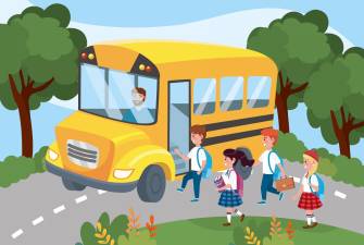 Share the road safely with school buses