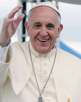Were you there? Photograph by Jeon Han This official Republic of Korea photograph shows Pope Francis acknowledging the crowd at the closing Mass for Asian Youth Day in South Korea on Aug. 17, 2014.