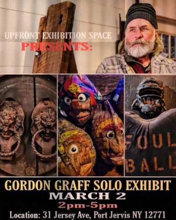 UpFront to feature Gordon Graff solo show
