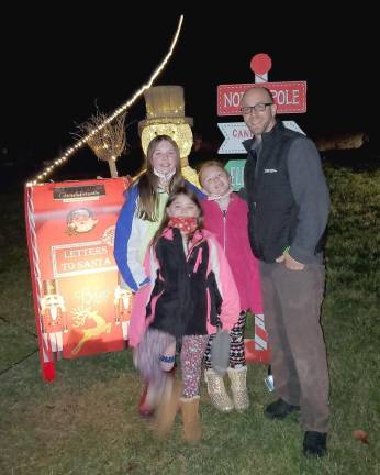 Sparta family turns home into drive-by holiday phantasmagoria (Photo provided by Elaine Galluccio)